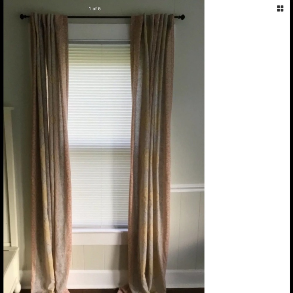 Cynthia Rowley Drapery Panel Pair 52 x 96